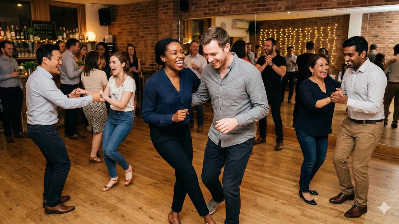 Teambuilding met salsa: waarom bedrijven kiezen voor een dansworkshop